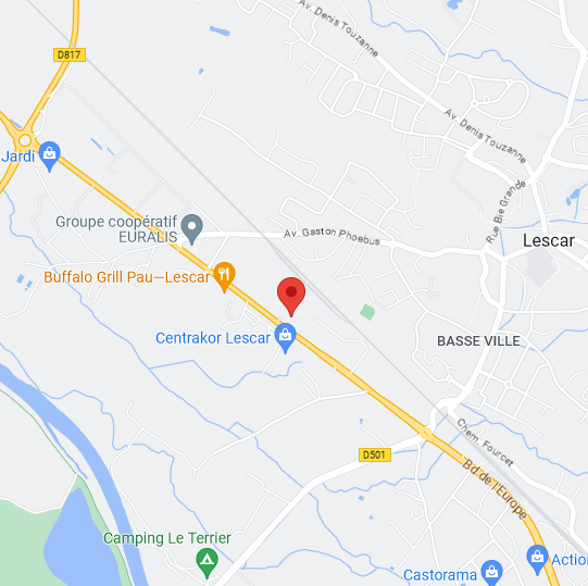 google maps Béarn Kids
